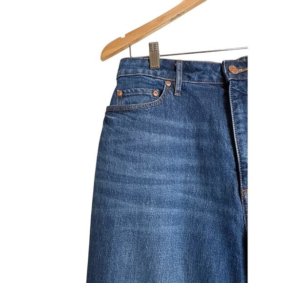 Ann Taylor LOFT Women's Slim Pockets High Waisted Curvy Denim Jeans Size 28 Blue - Picture 2 of 6